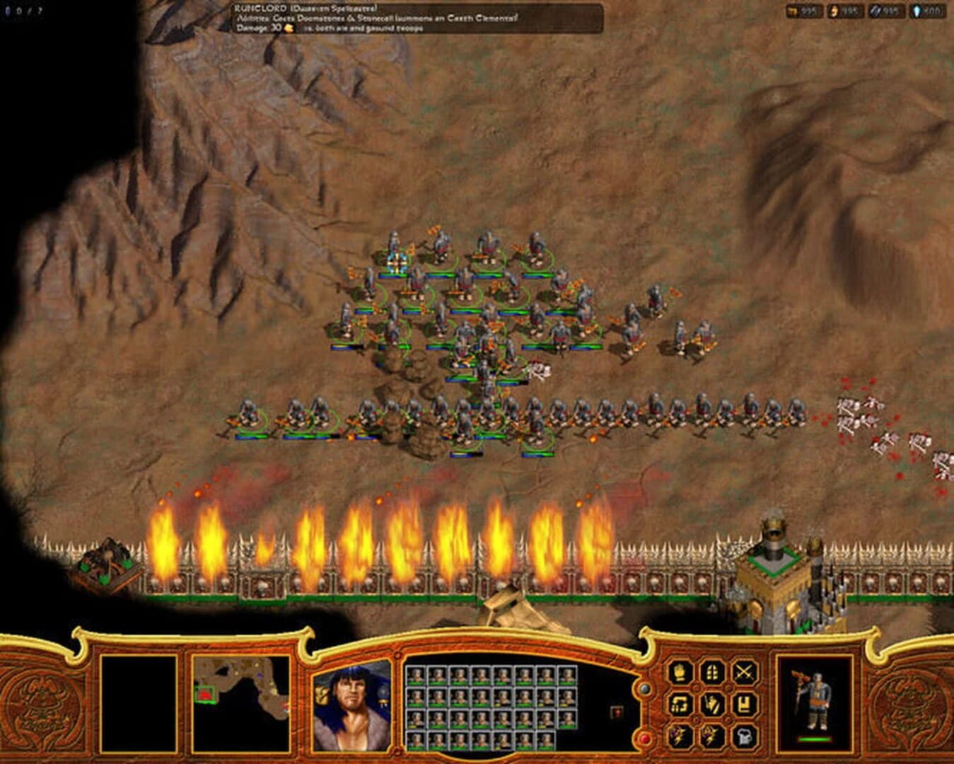 Warlords Battlecry II screenshot 1