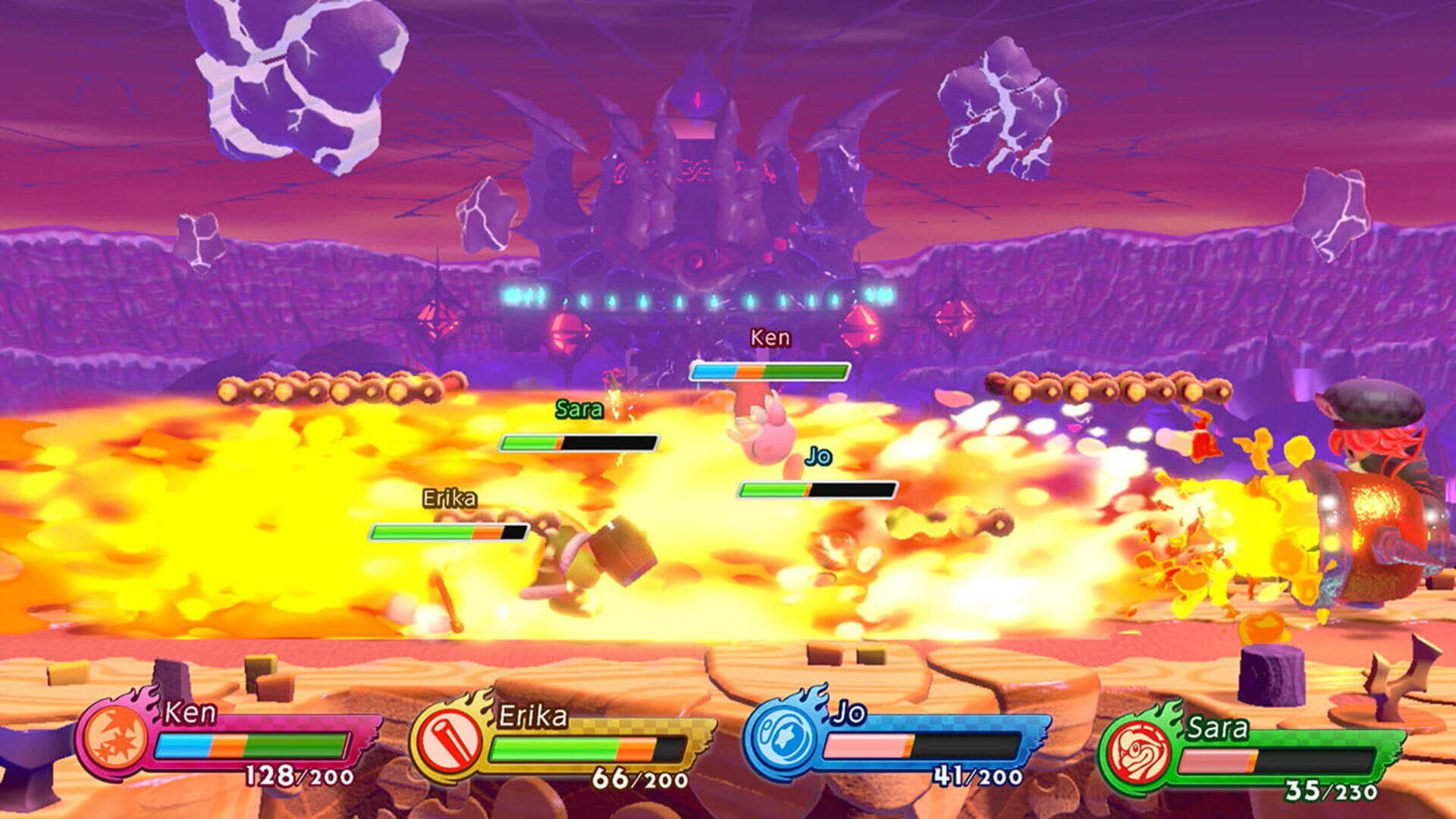 Kirby Fighters 2 screenshot 1