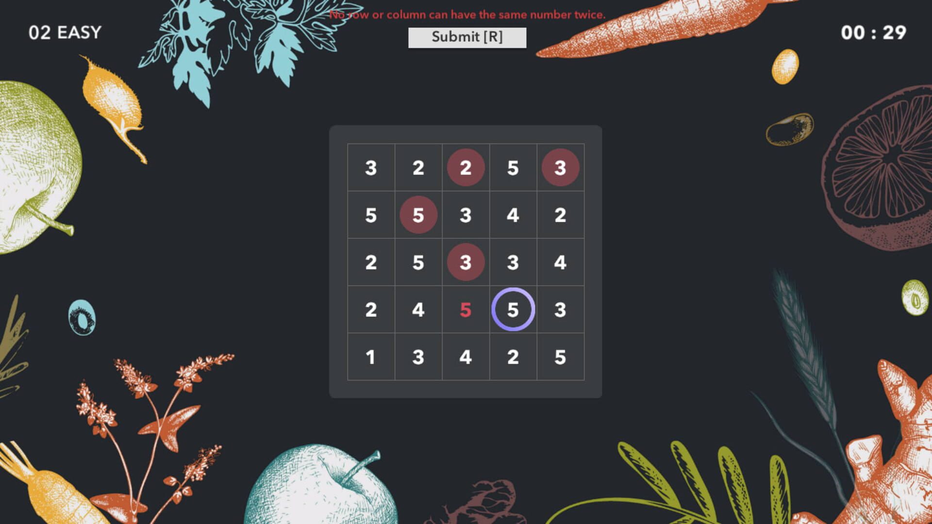 Hitori Logic screenshot 1