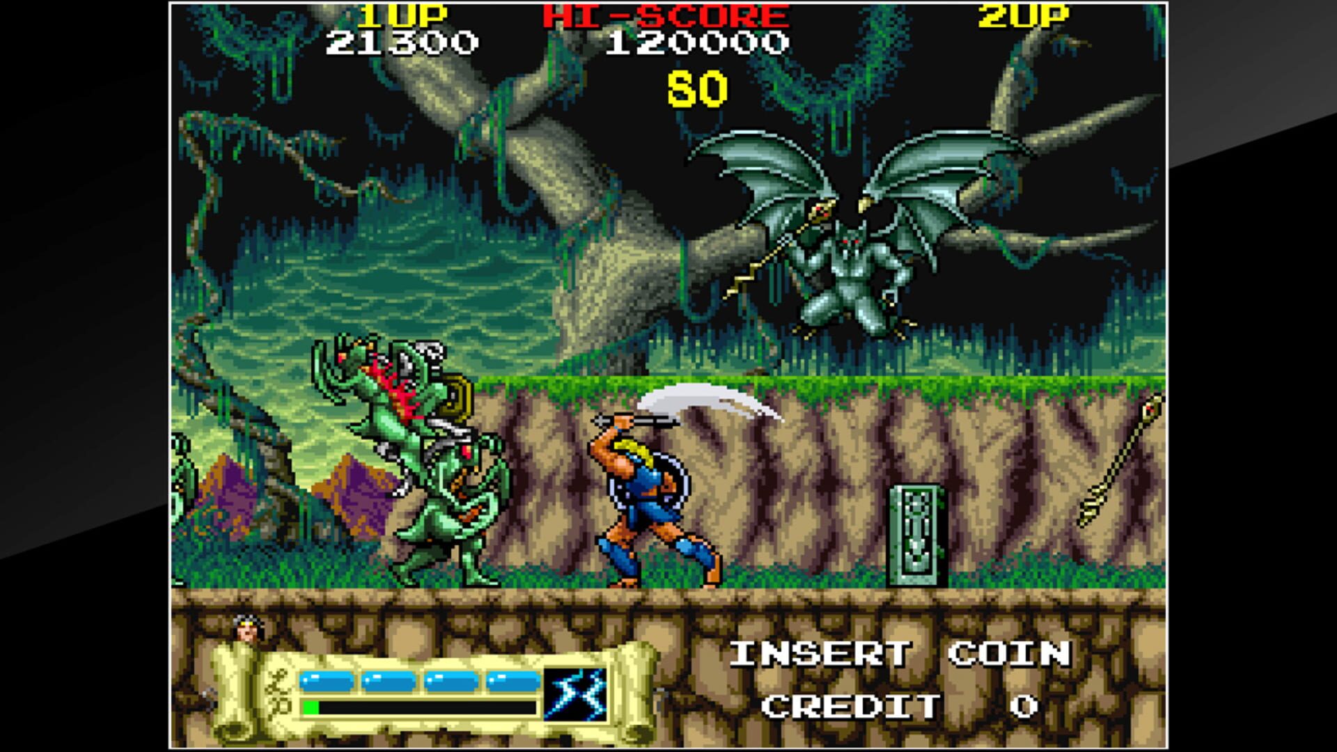 Arcade Archives: The Astyanax screenshot 1