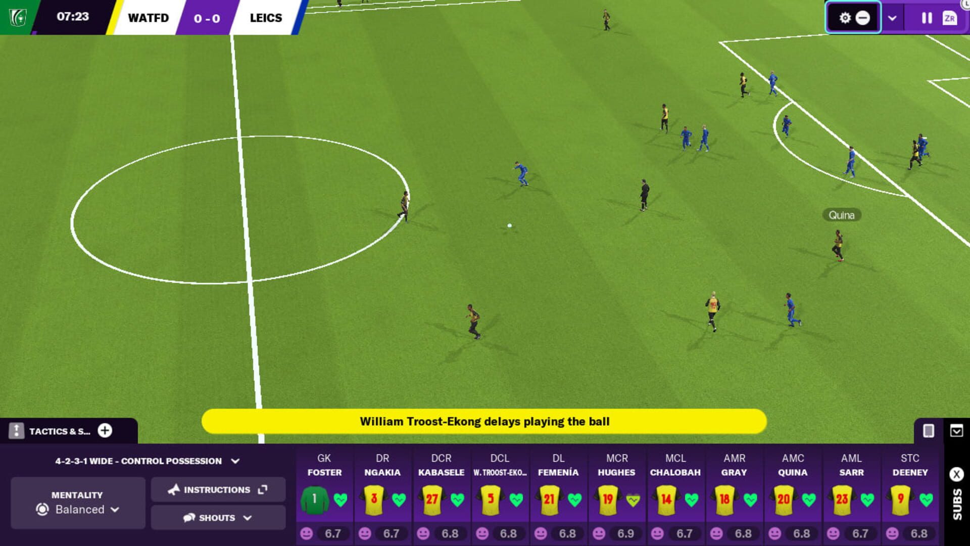 Football Manager 2021 Touch screenshot 1