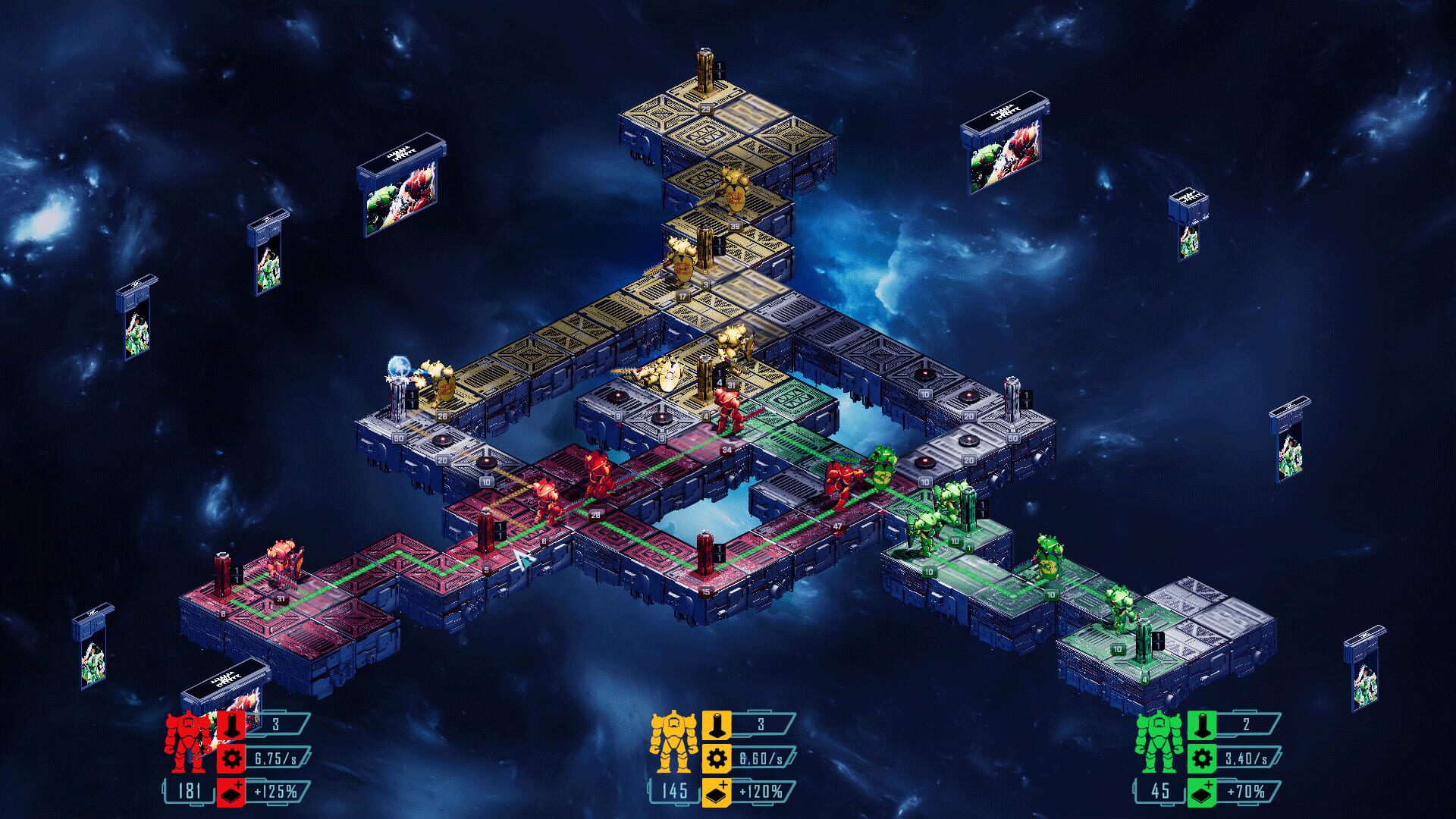Space Grid Tournament screenshot 1
