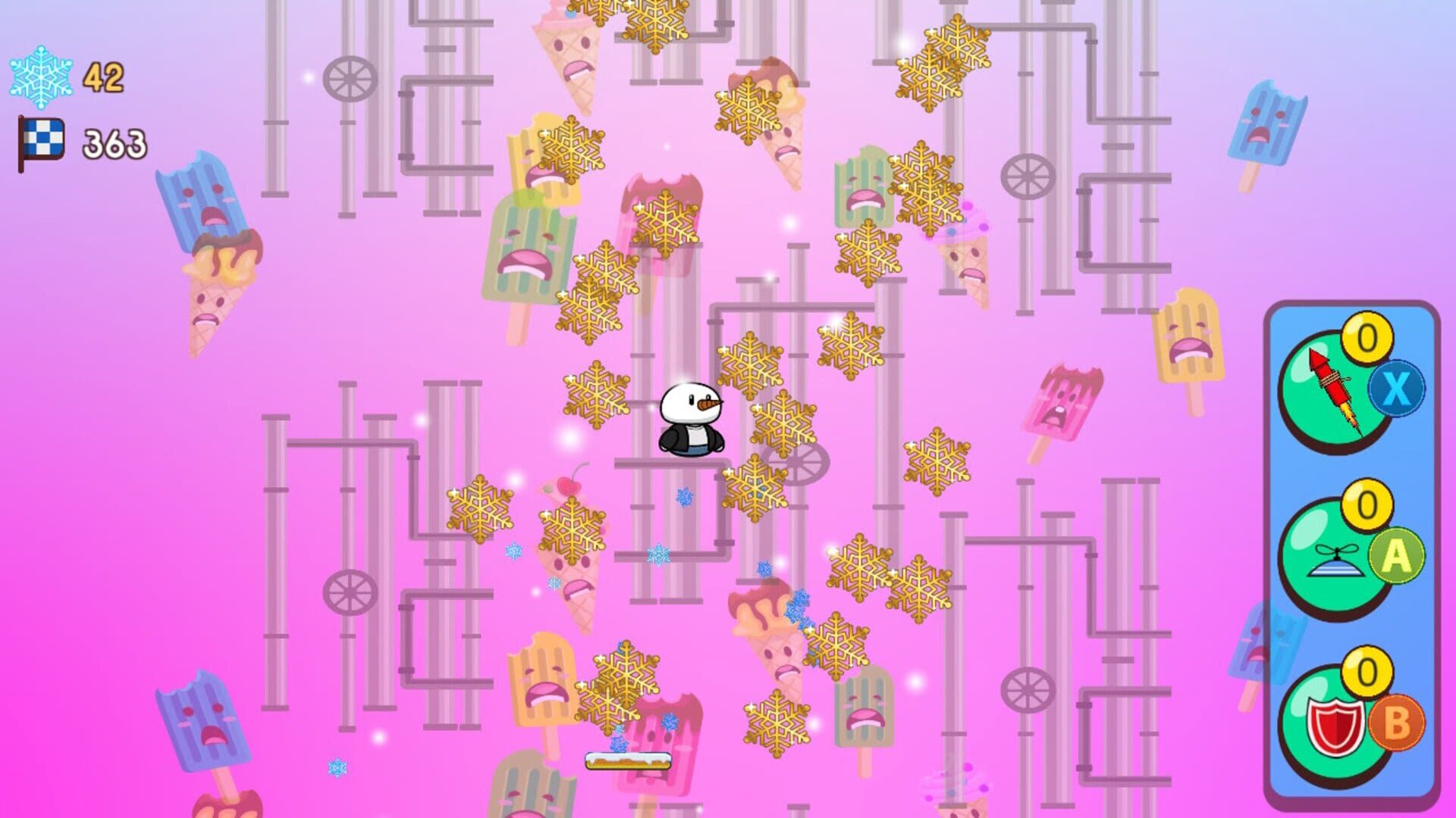 Candy Jump featuring Frosty screenshot 1