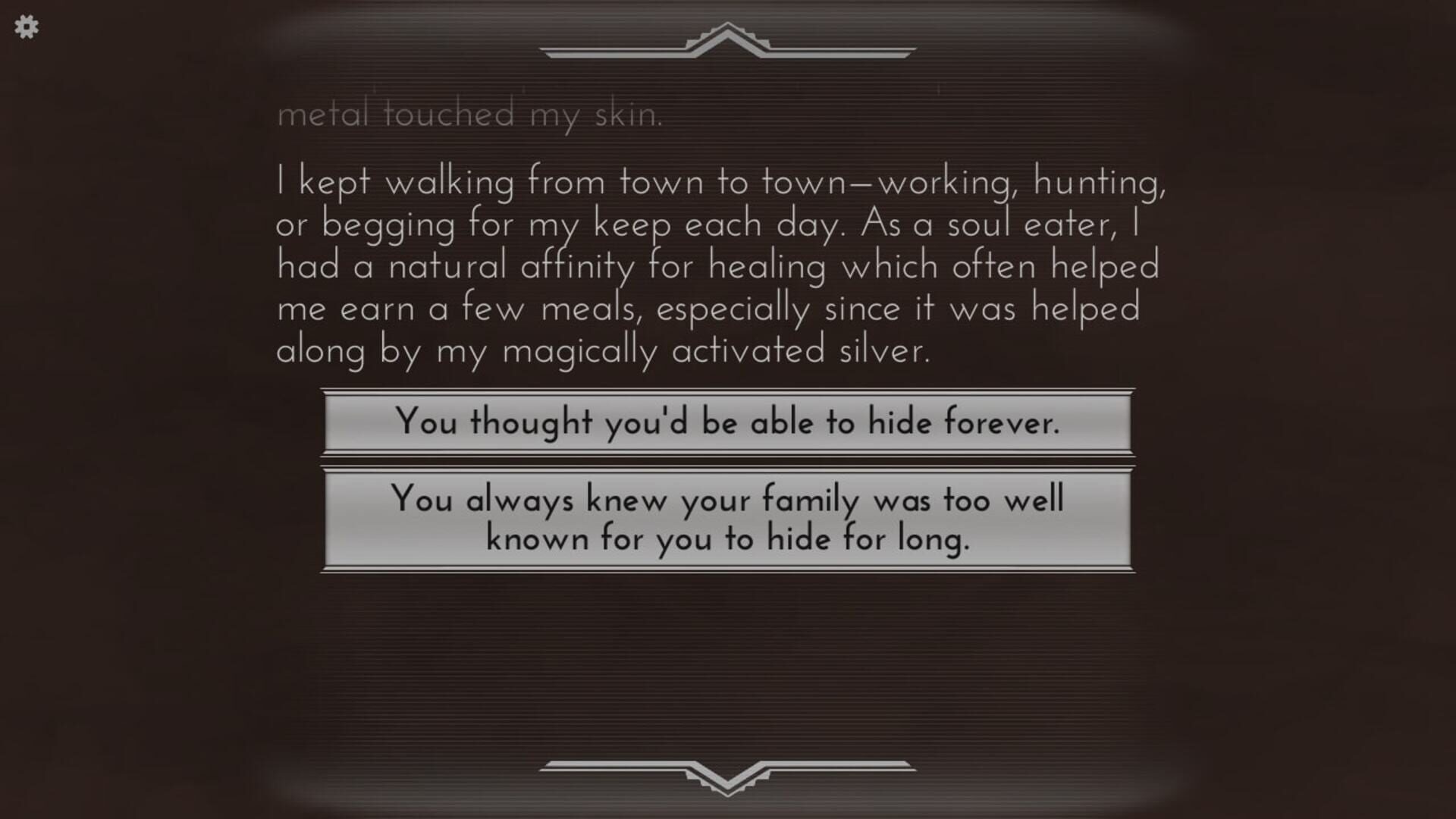 Choices That Matter: And Their Souls Were Eaten screenshot 1