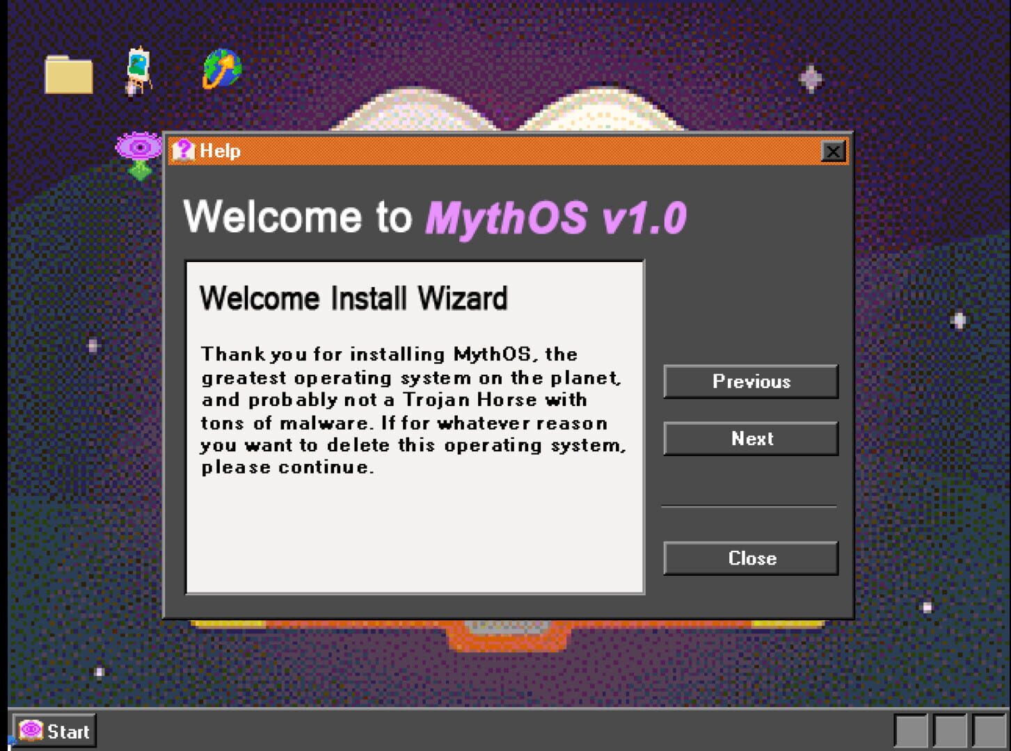 Install Wizard screenshot 1