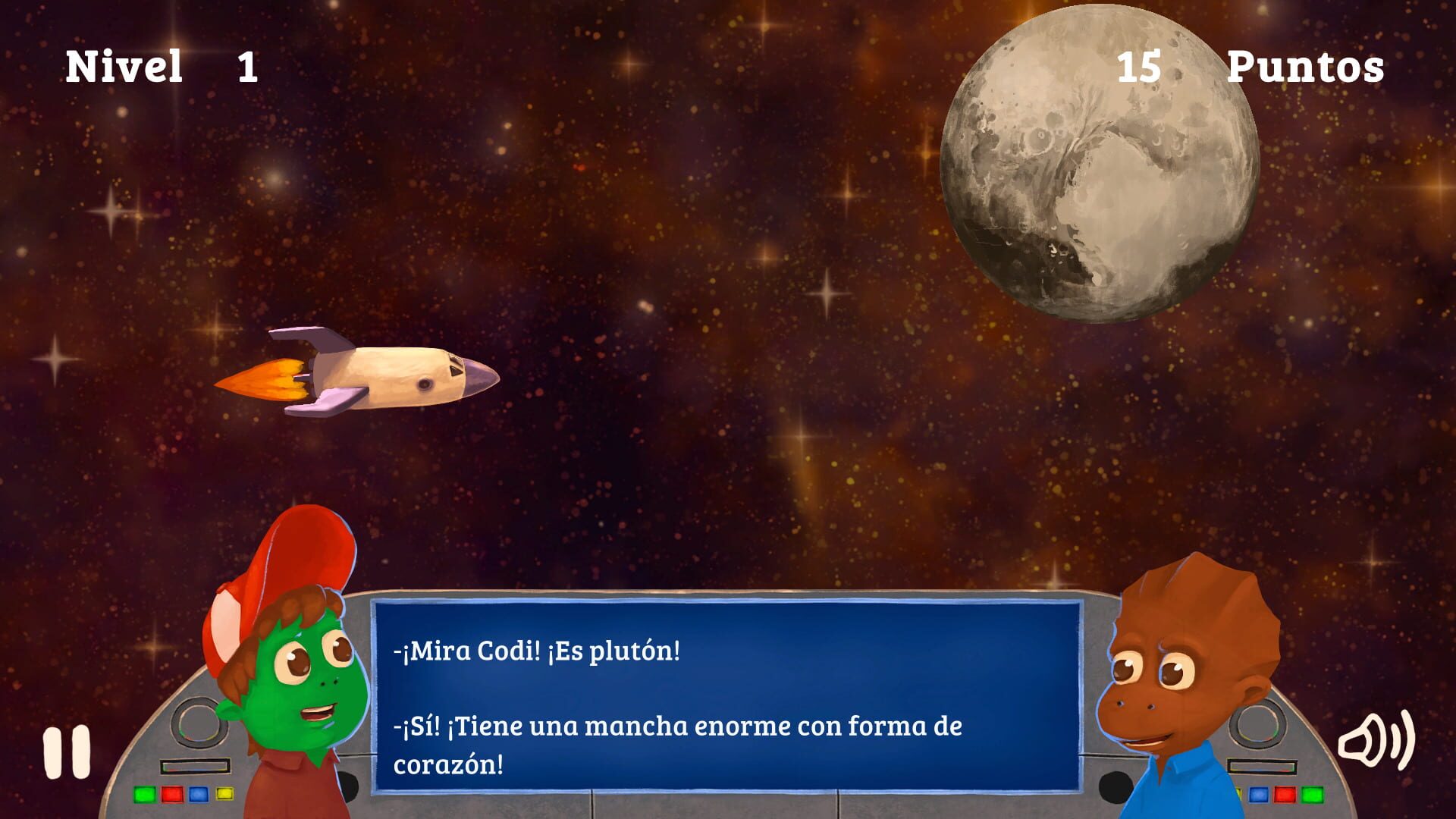 Curiosaurios Club: Un Viaje Espacial screenshot 1