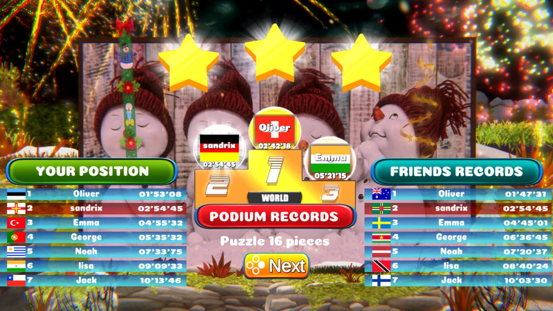 Super Puzzles Dream: Xmas screenshot 1