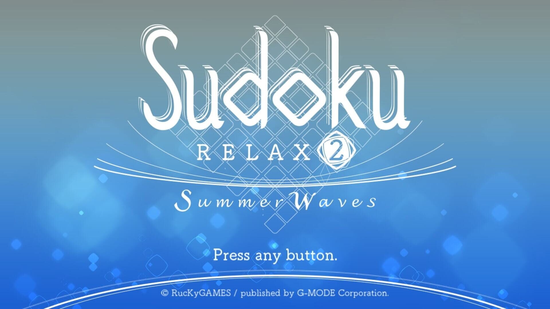 Sudoku Relax 2 Summer Waves screenshot 1