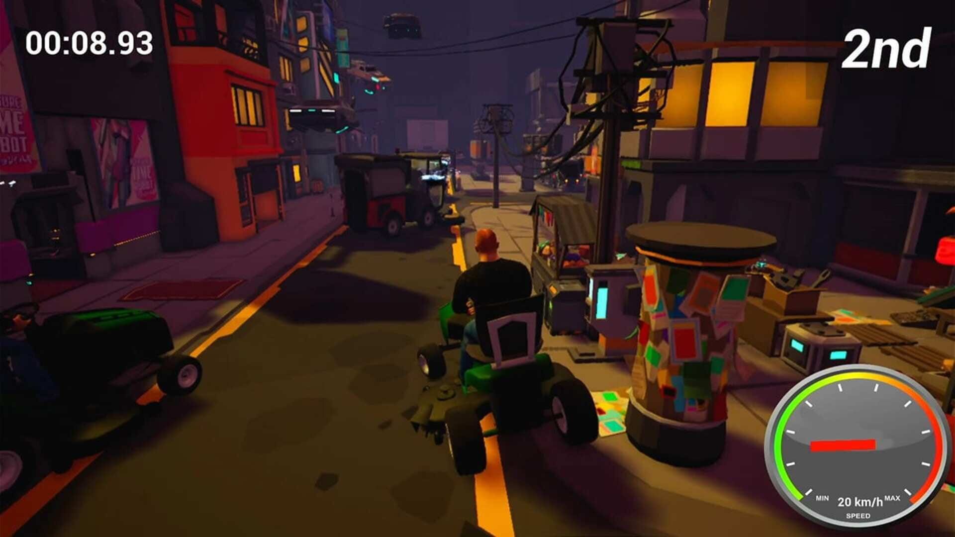 Lawnmower Game: Racing screenshot 1