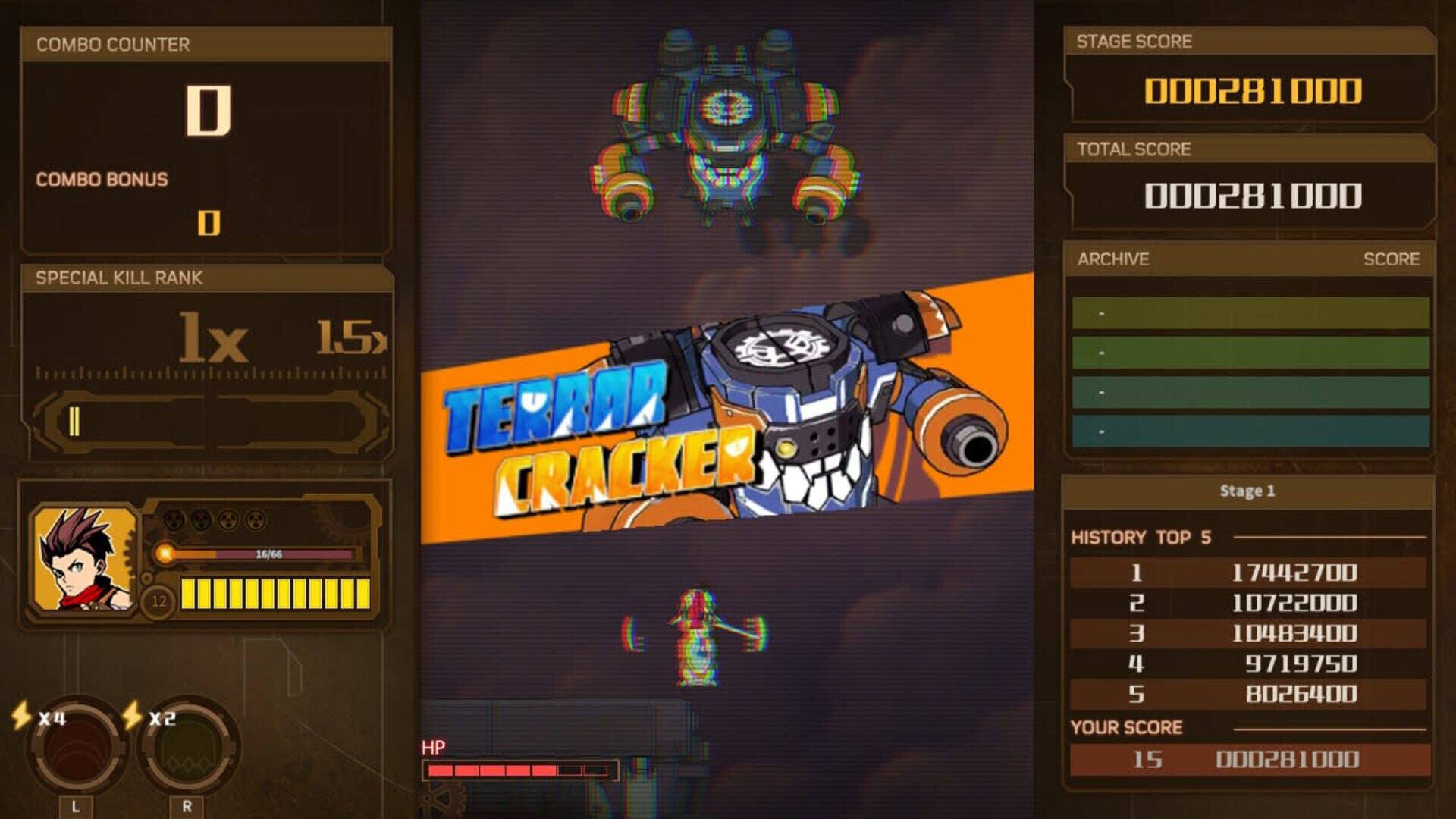 AngerForce: Reloaded for Nintendo Switch screenshot 1
