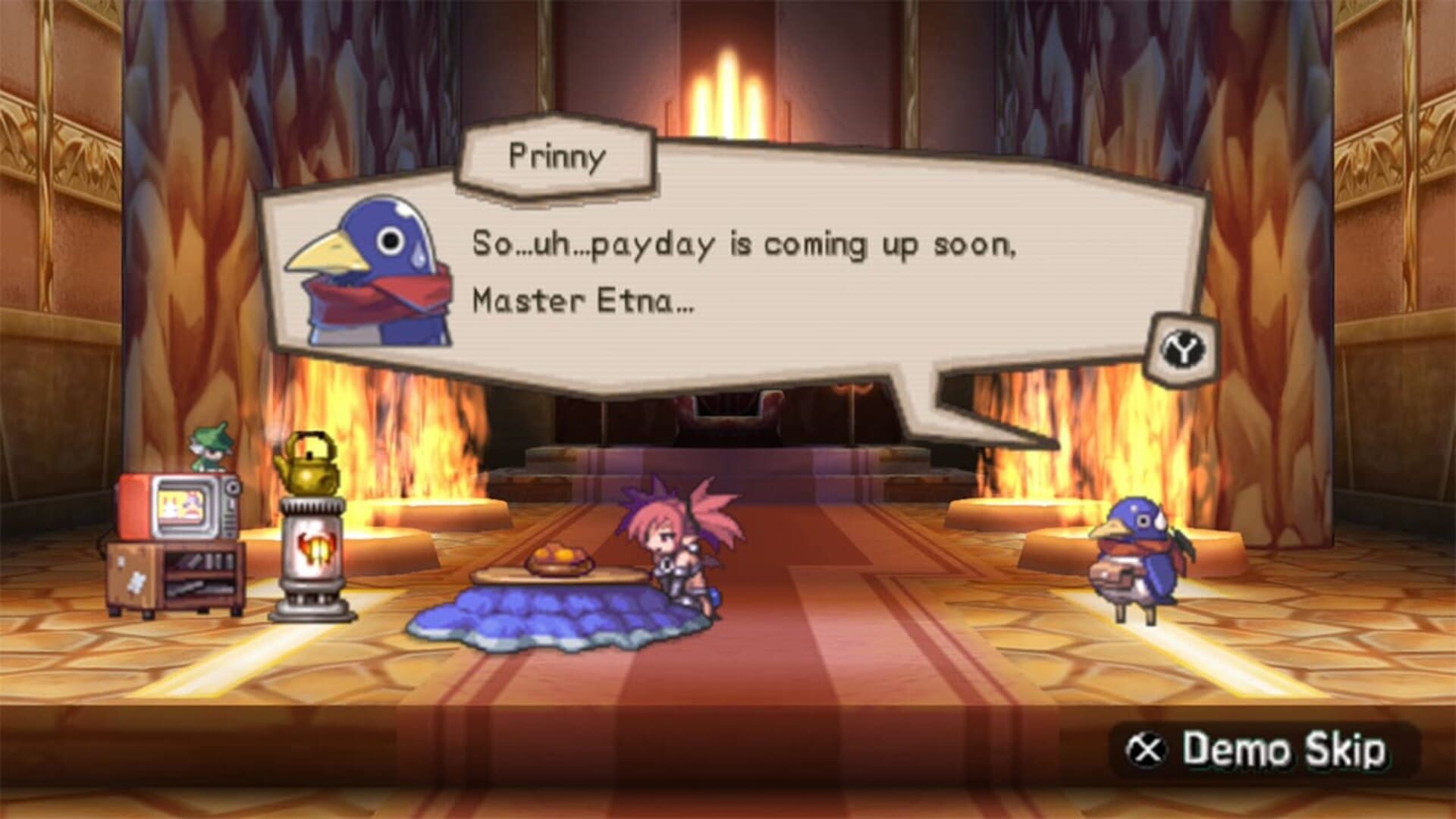 Prinny 2: Dawn of Operation Panties, Dood! screenshot 1