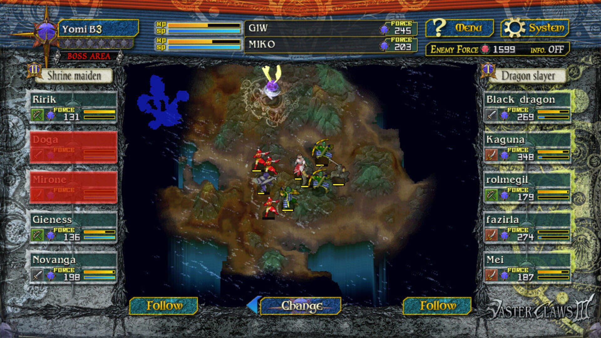 Vaster Claws 3: Dragon Slayer of the God World screenshot 1