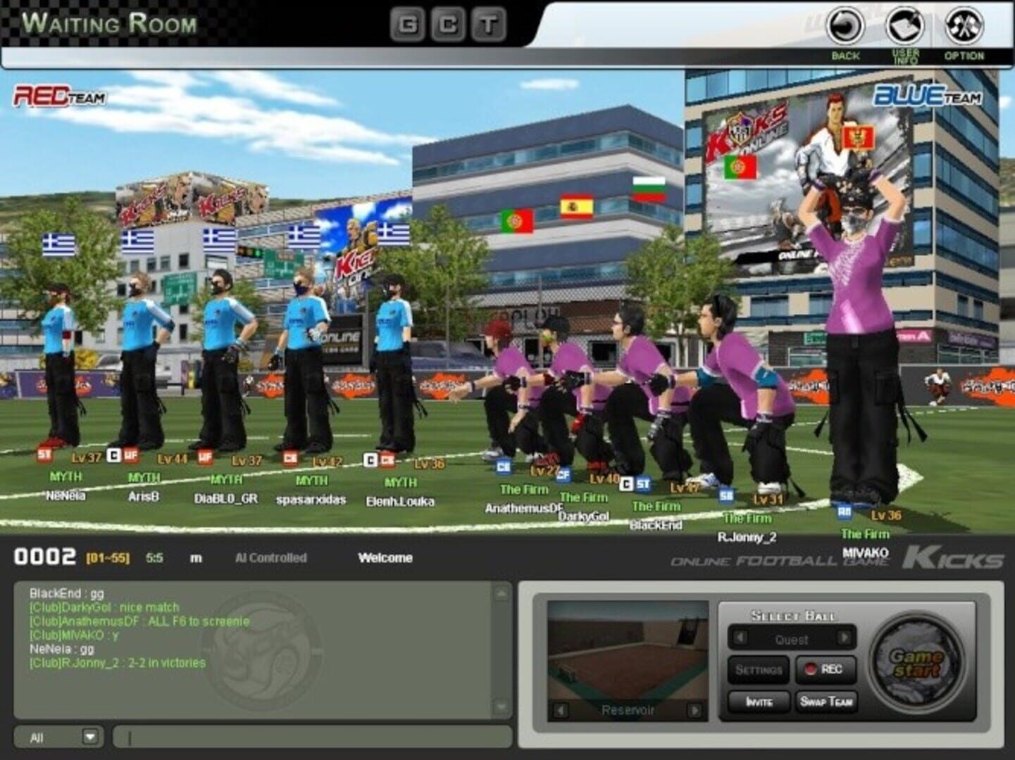 Kicks Online screenshot 1