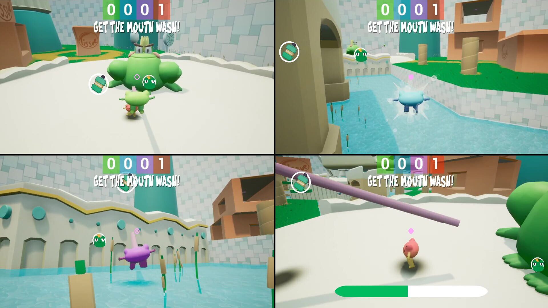 Frog Bath screenshot 1