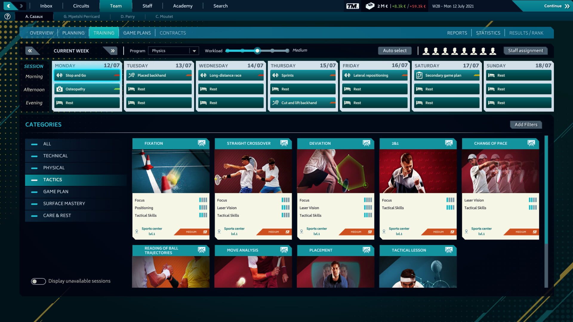 Tennis Manager 2021 screenshot 1