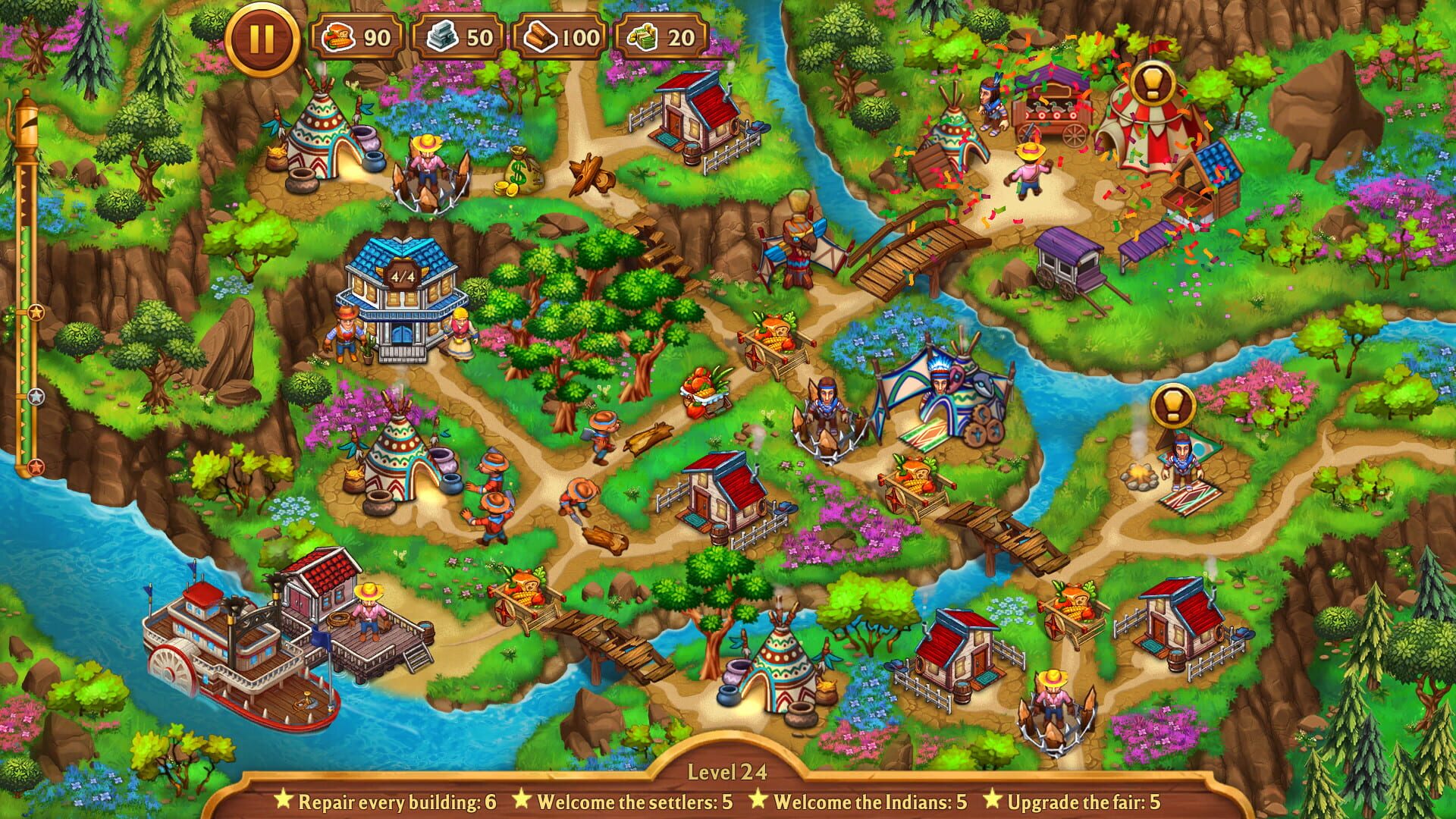 Golden Rails: Small Town Story screenshot 1