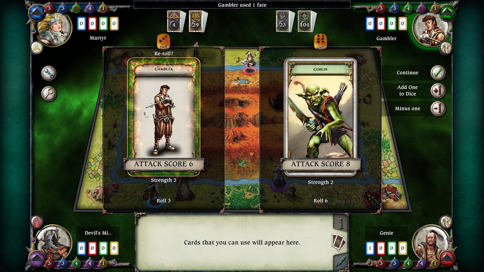 Talisman: Digital Edition - Gambler screenshot 1