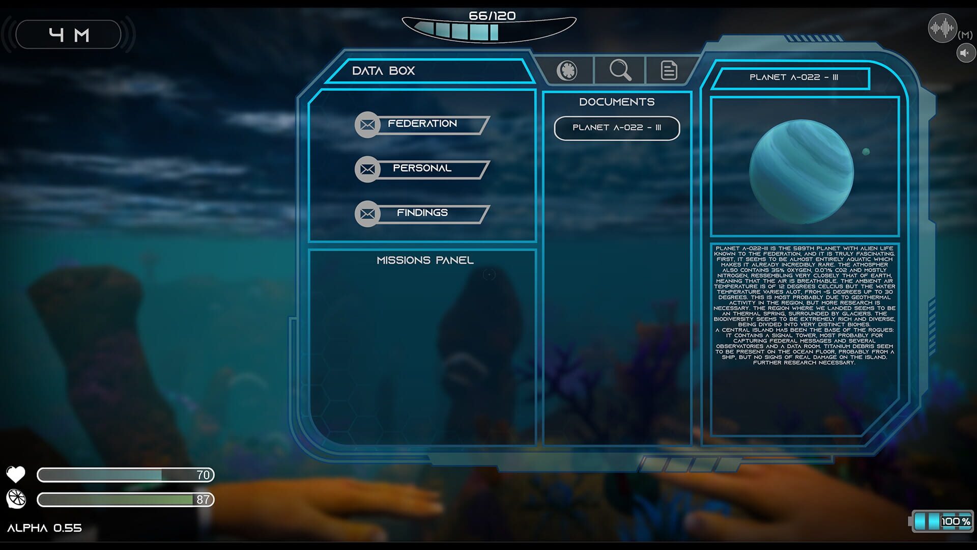 Influxis screenshot 1
