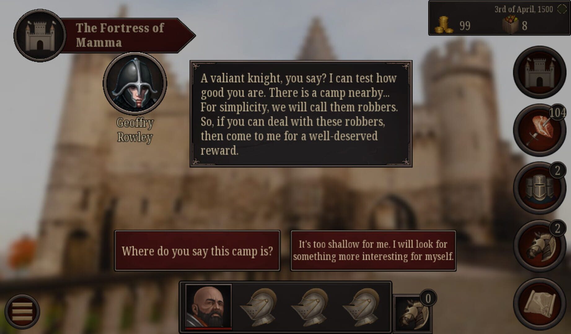 The Lost King of Avallon screenshot 1