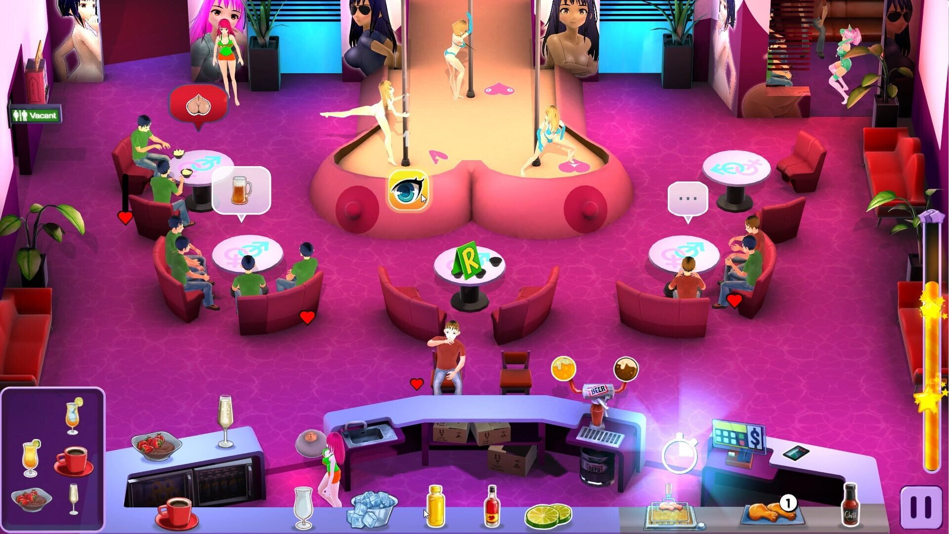 Club Hentai: Girls, Love, Sex screenshot 1