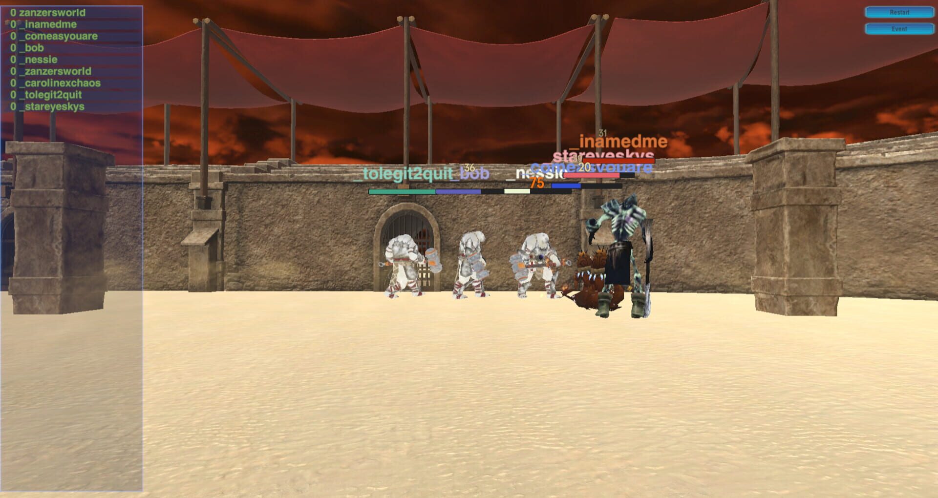 Stream Arenas screenshot 1