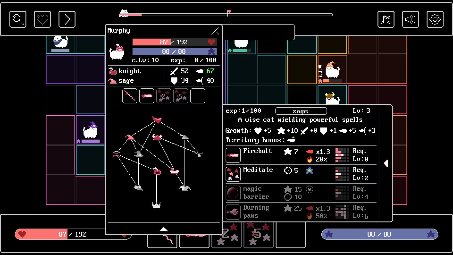 Kitty Tactics screenshot 1