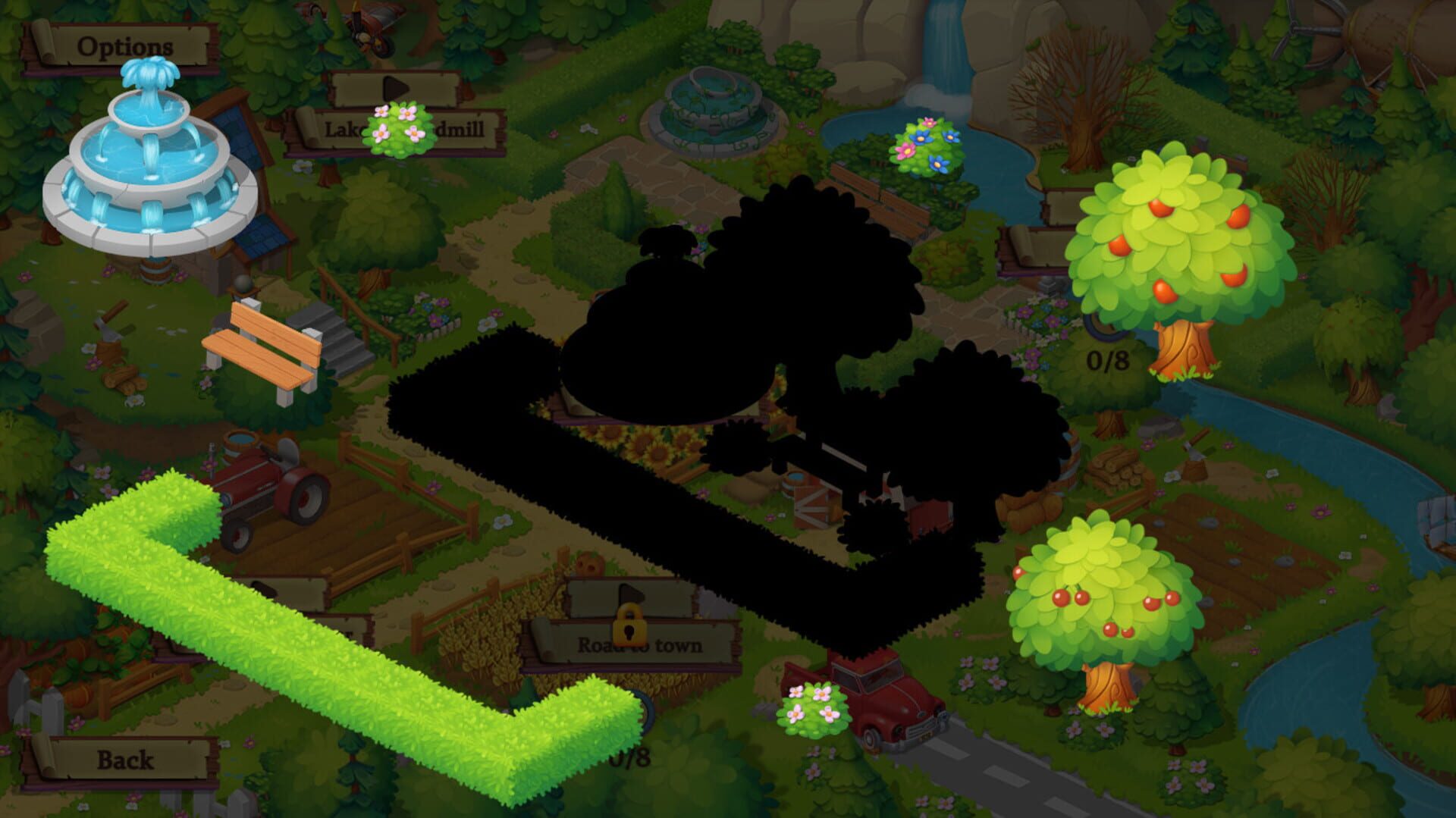 Adventure Mosaics: Granny's Farm screenshot 1