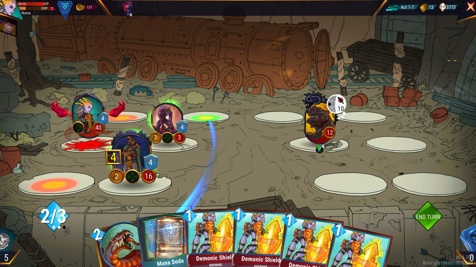 Hell Shuffle screenshot 1