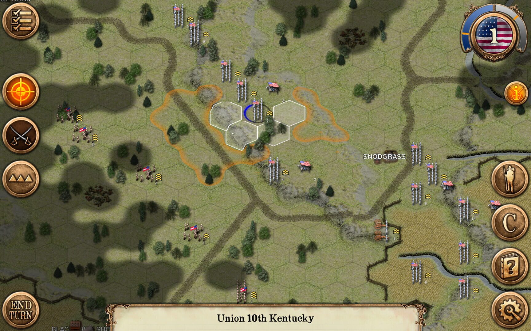 Chickamauga Battles screenshot 1