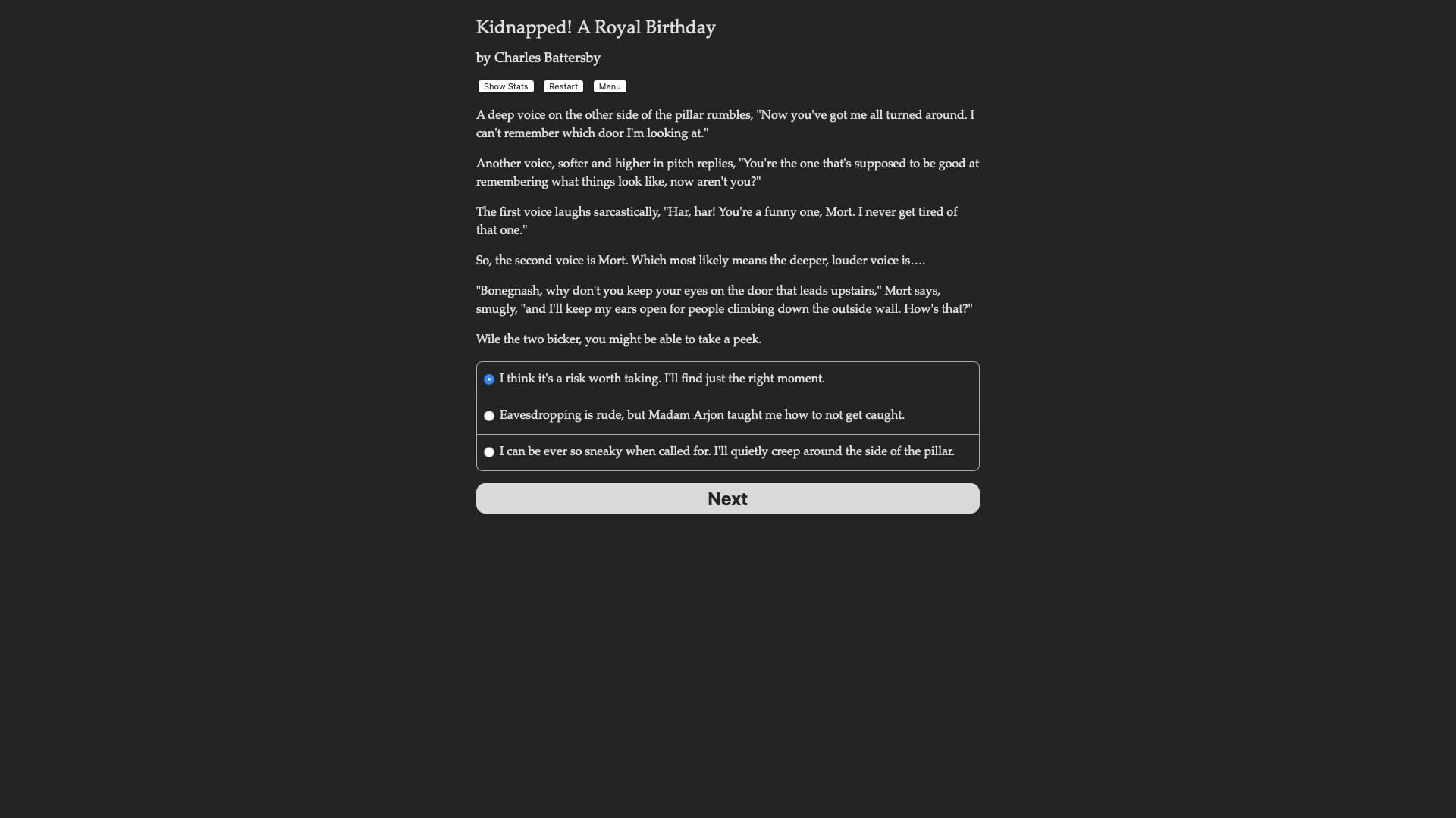Kidnapped! A Royal Birthday screenshot 1