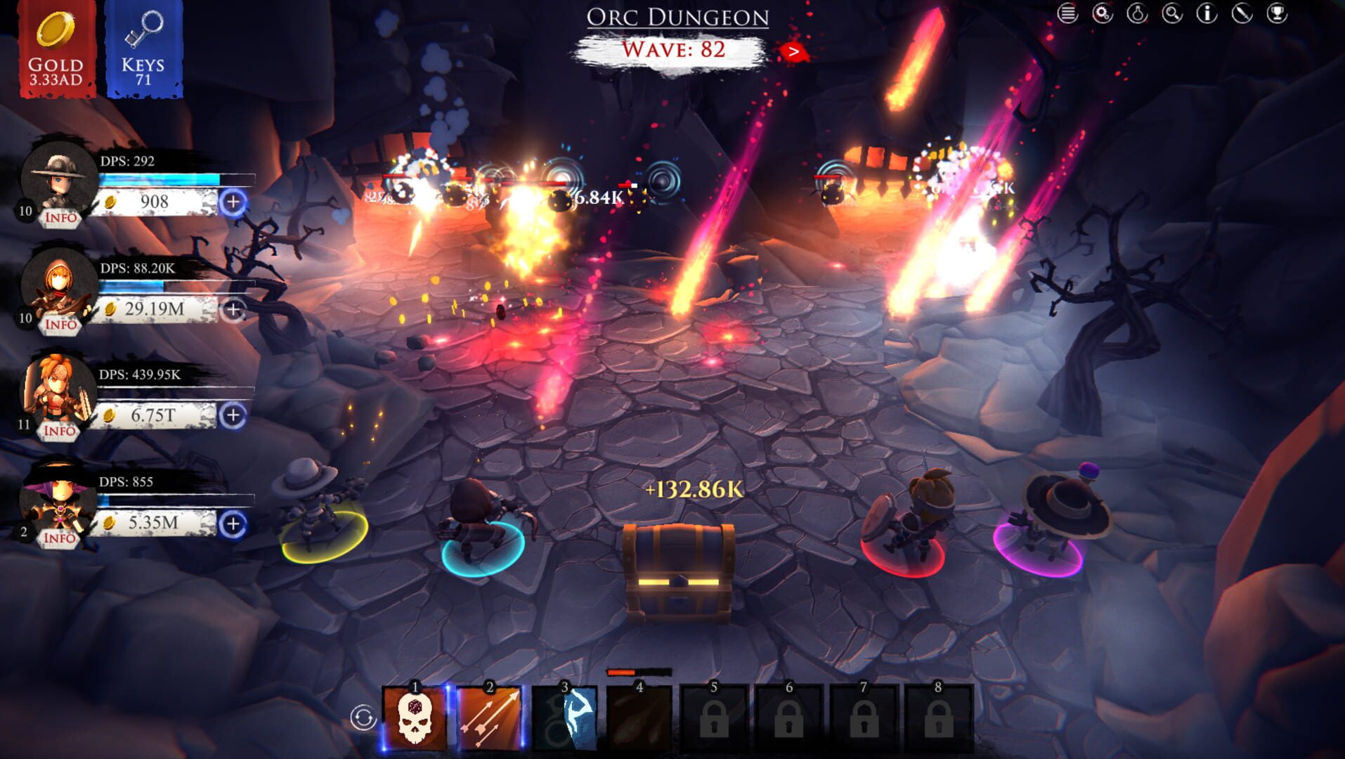 Dungeon Clicker screenshot 1