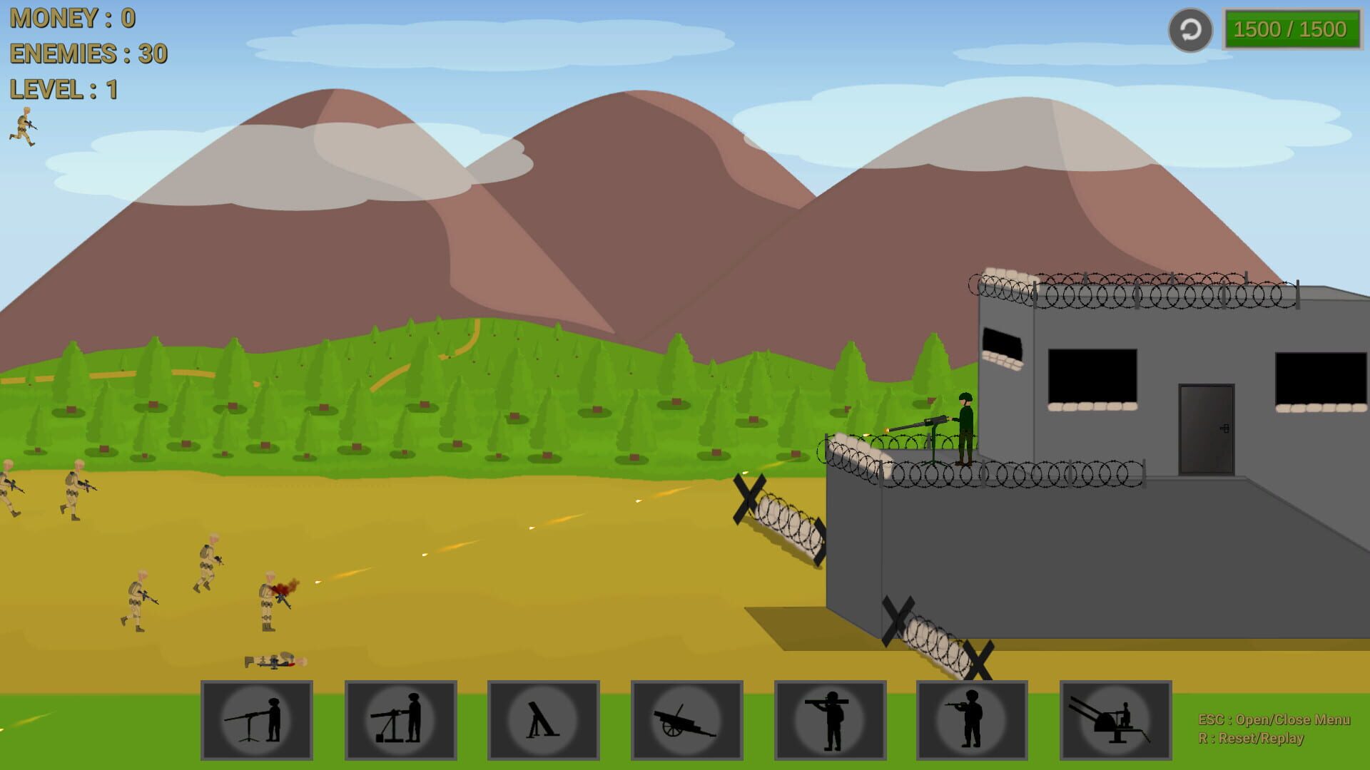 Defensive Attacks screenshot 1