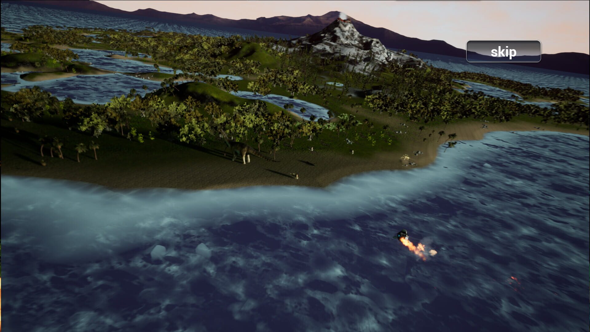 Escape from Dinosaur Island screenshot 1
