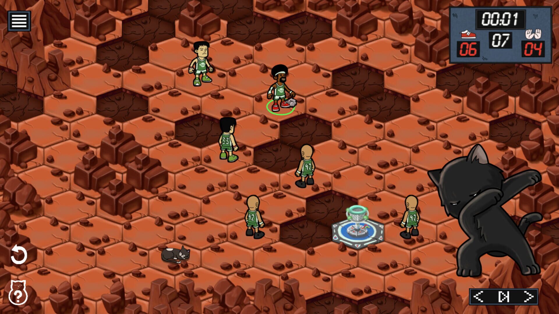 BasCatball Mars: Basketball & Cat screenshot 1