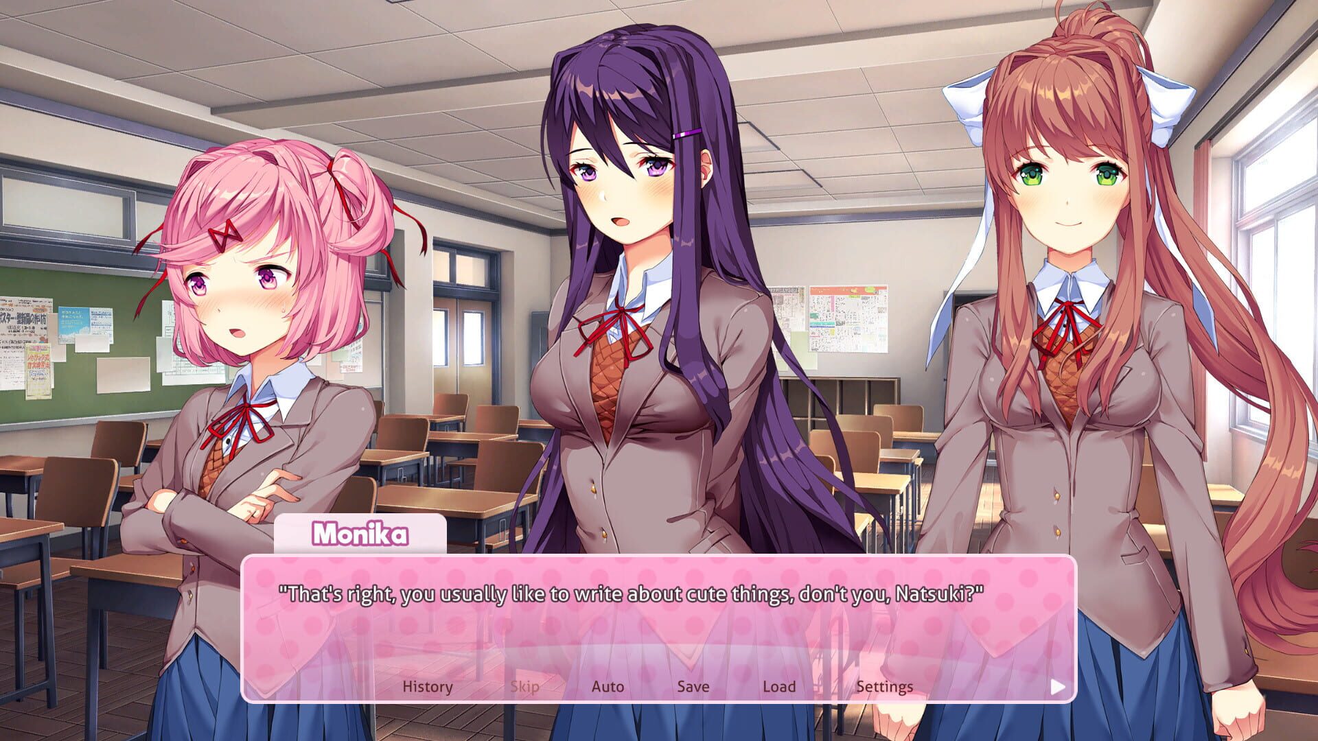Doki Doki Literature Club Plus! screenshot 1