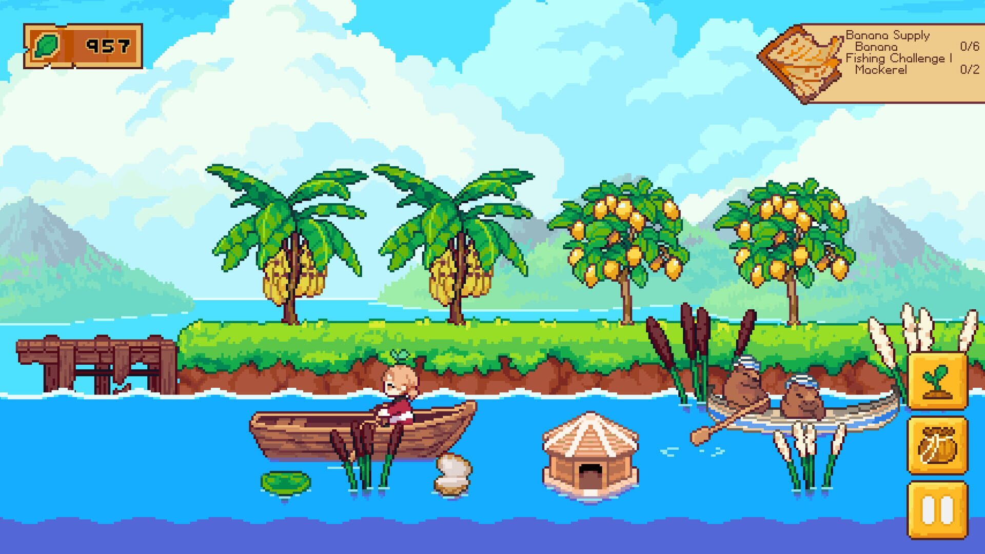 Luna's Fishing Garden screenshot 1