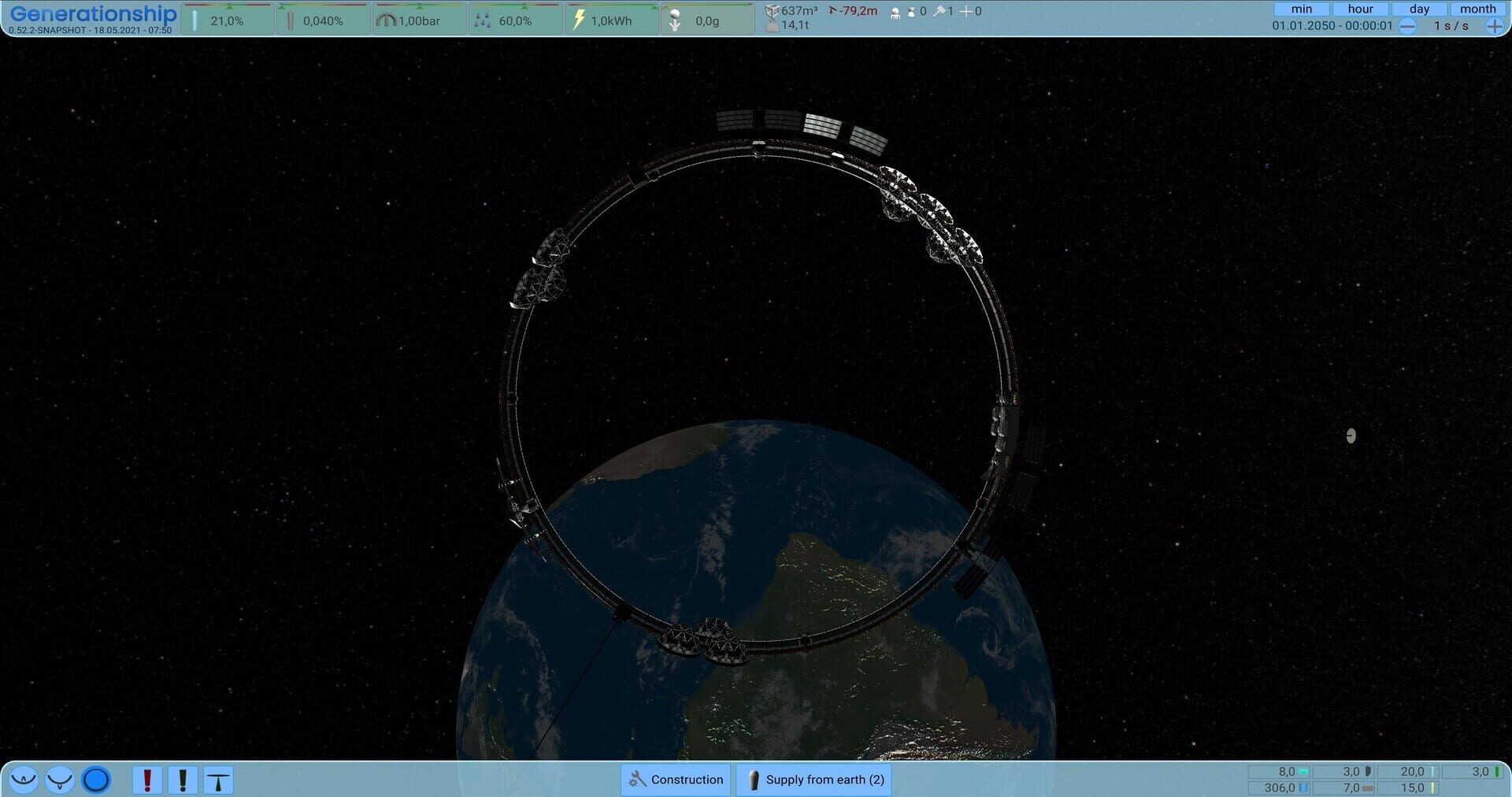 Generation Ship screenshot 1