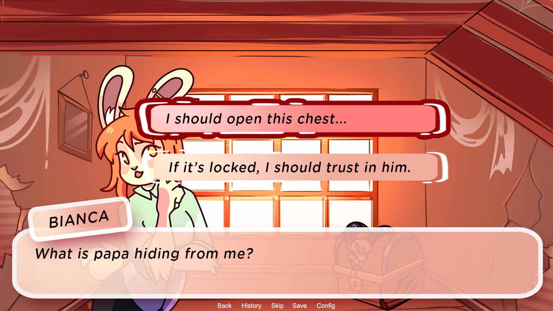 Magic Exposure: Yuri Visual Novel screenshot 1