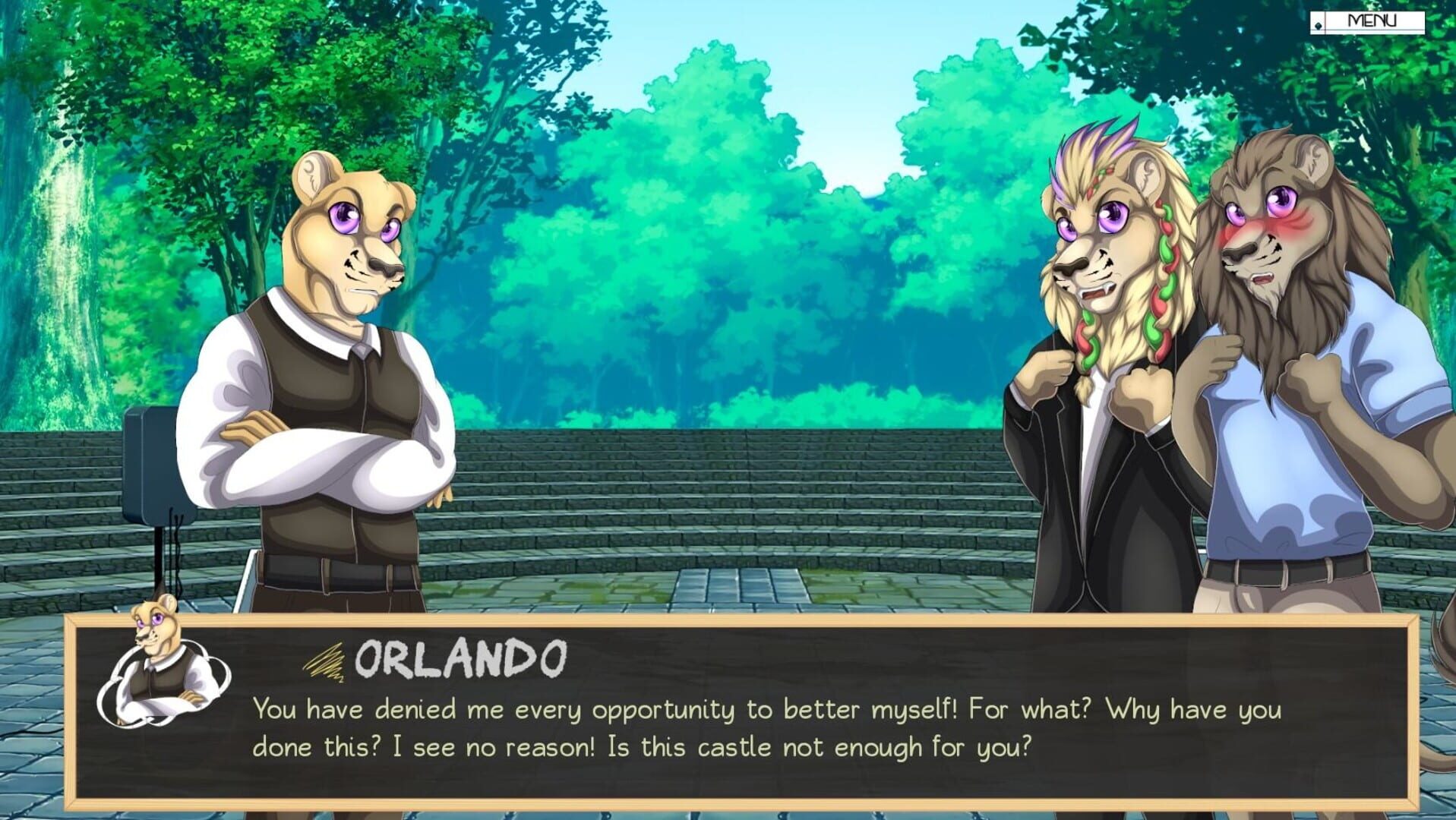 Furry Shakespeare: To Date or Not to Date Spooky Cat Girls? screenshot 1