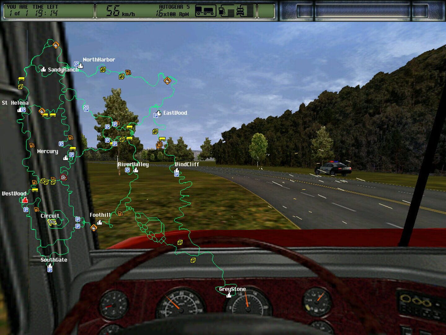 Hard Truck 2: King of the Road screenshot 1