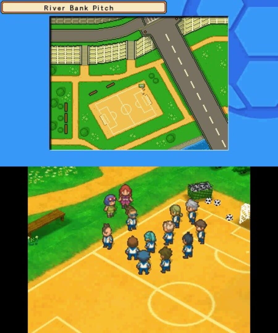 Inazuma Eleven 3: Bomb Blast screenshot 1