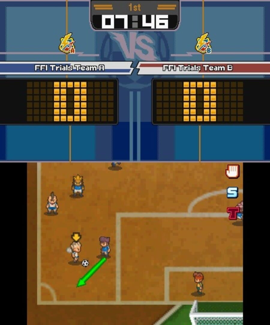 Inazuma Eleven 3: Lightning Bolt screenshot 1