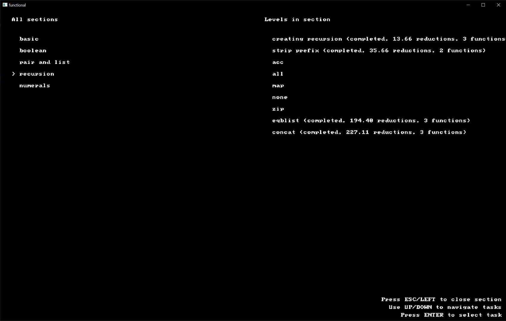Functional screenshot 1