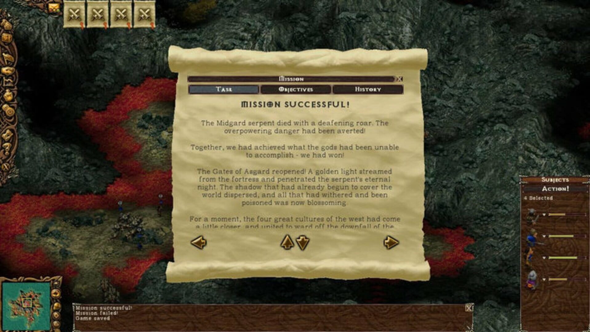 Cultures 2: The Gates of Asgard screenshot 1