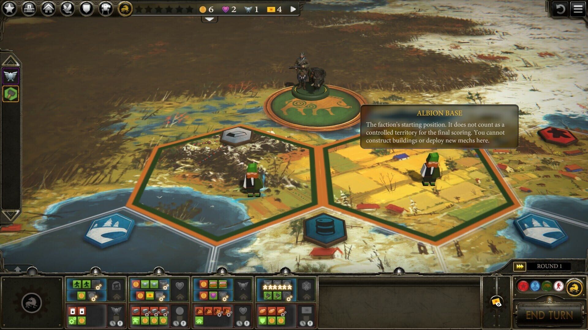 Scythe: Digital Edition - Invaders from Afar screenshot 1