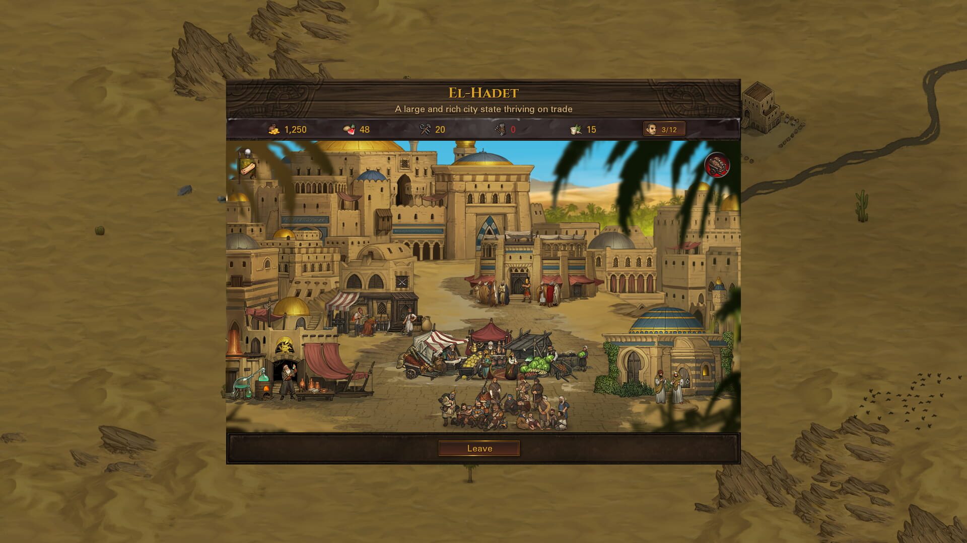Battle Brothers: Blazing Deserts screenshot 1