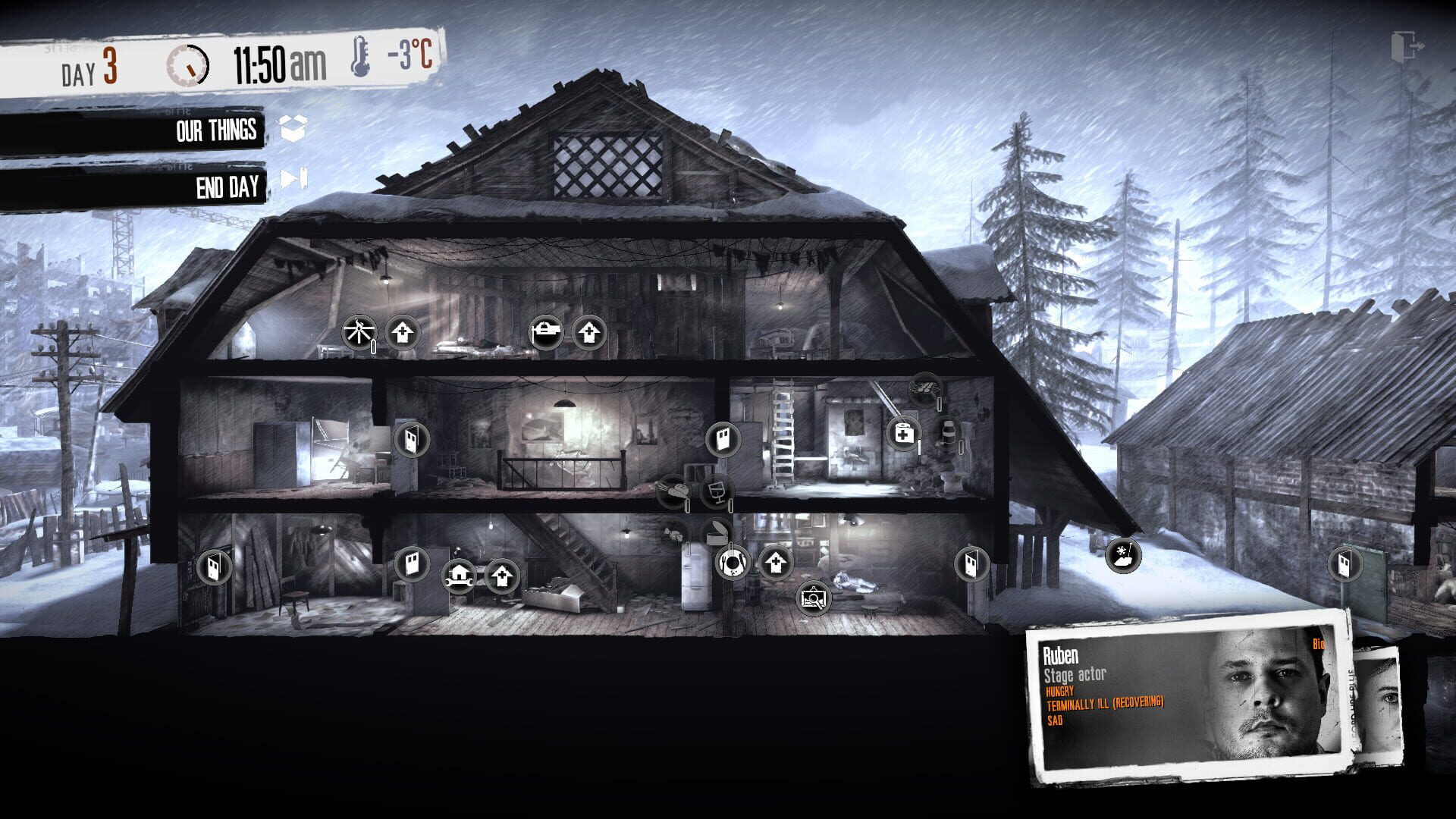 This War of Mine: Stories - Fading Embers screenshot 1