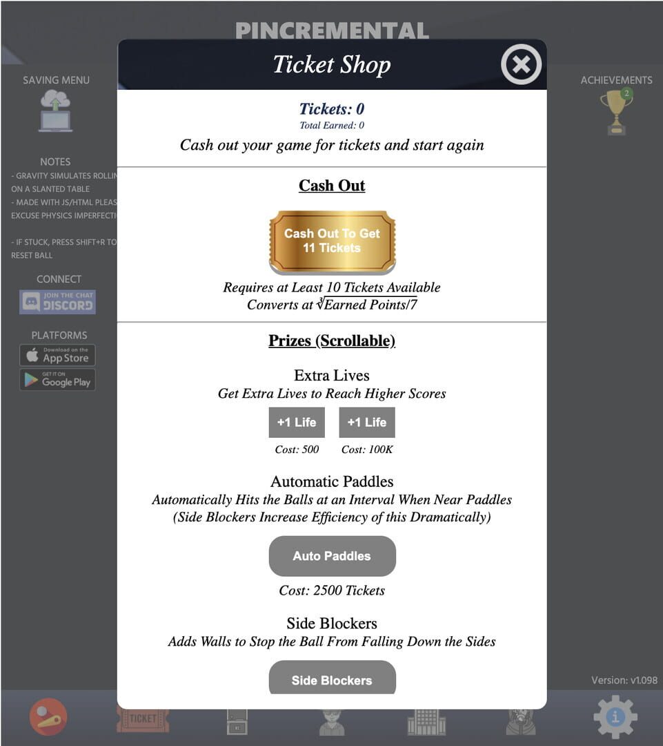 Pincremental screenshot 1