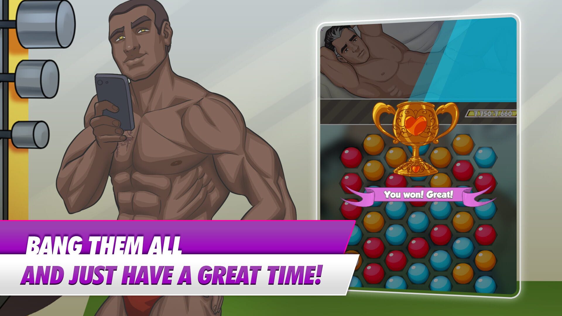 Booty Calls: Men At Work screenshot 1