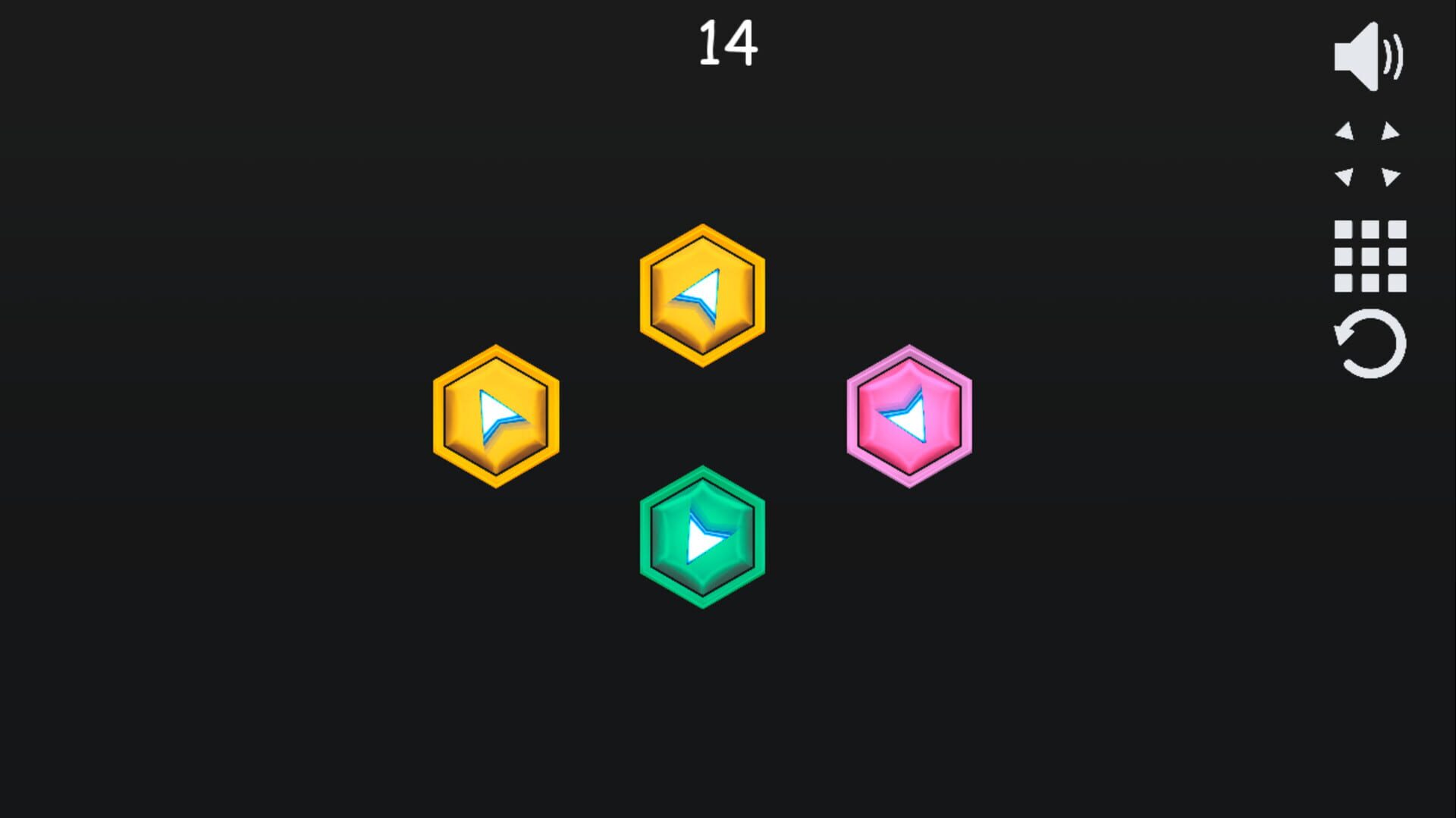 Hexagon Puzzle screenshot 1